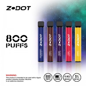 800 Puffs disposable vape pen